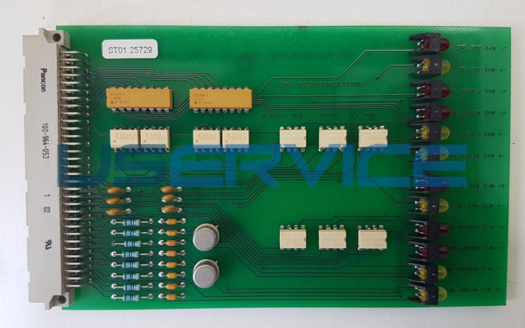 EKRA E5 ISYS IF5501 REV.1 IMAGE PROCESSING BOARD