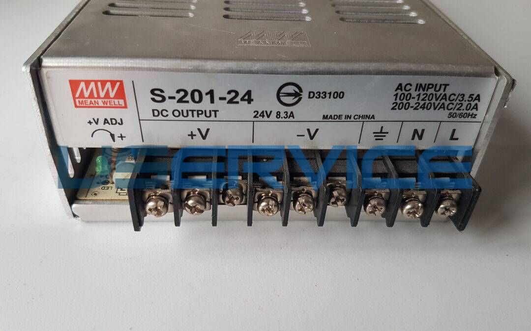 MEAN WELL DC POWER SUPPLY S-201-24
